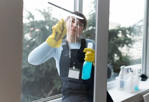 Nettoyage de vitres intérieures et extérieures à Vigoulant